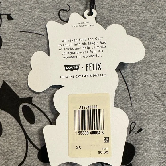Levi's Felix The Cat Graphic Tee - Picture 8 of 10